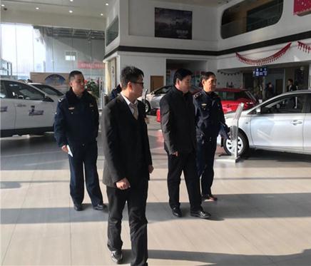 通州区交通局检查祥龙博瑞七分公司环保(图1)