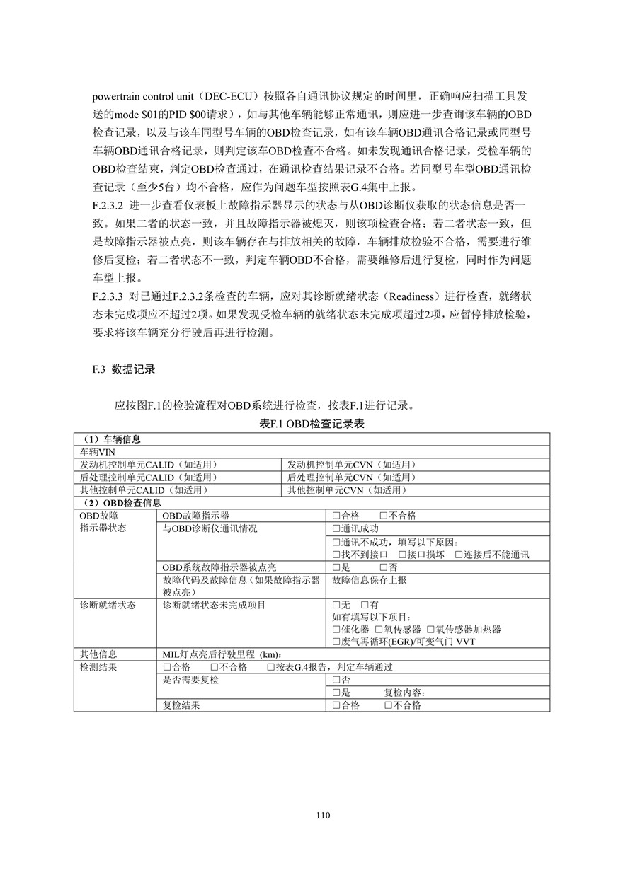 汽车污染物排放限值及测量方法（双怠速法及简易工况法）（附录）(图98)