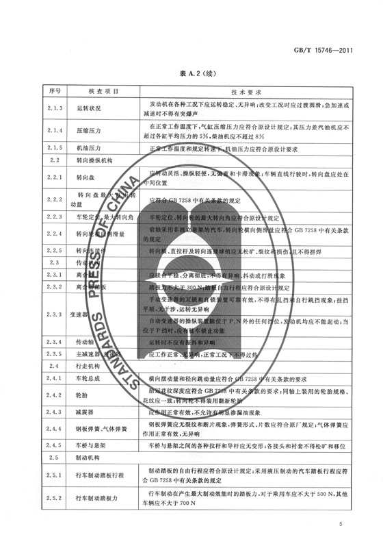 汽车修理质量检查评定方法(图7)