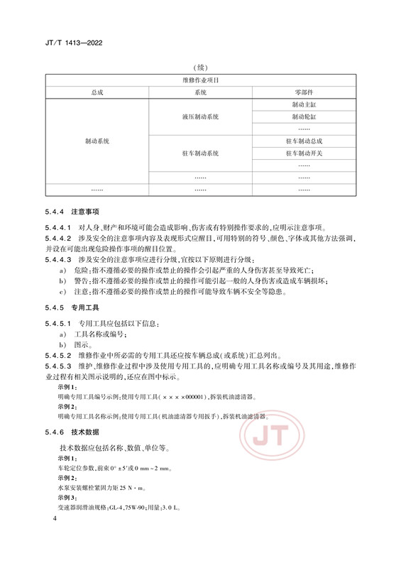 汽车维修技术信息公开规范(图7)