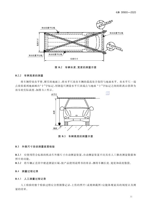 GB 38900_2020(2) 机动车安全技术检验项目和方法(图36)