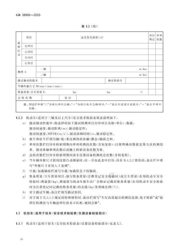GB 38900_2020(2) 机动车安全技术检验项目和方法(图53)