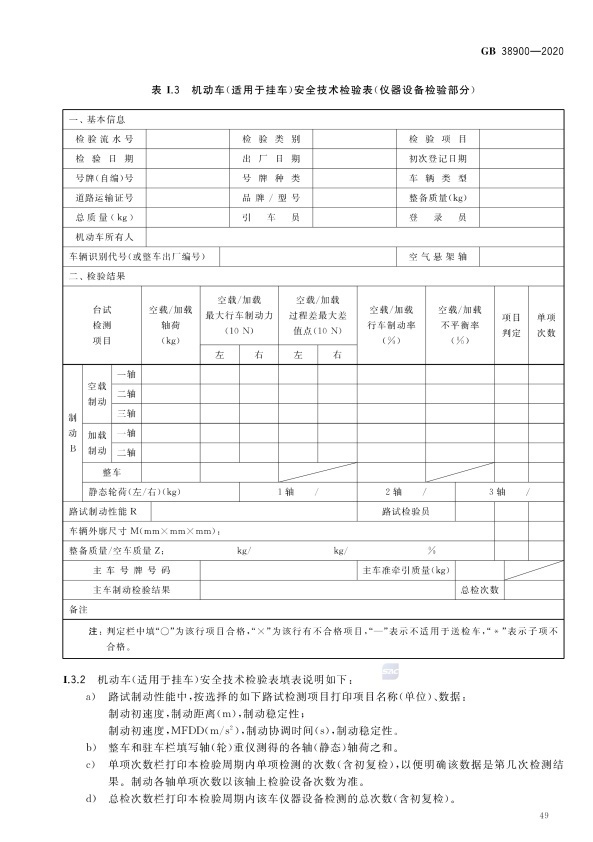 GB 38900_2020(2) 机动车安全技术检验项目和方法(图54)
