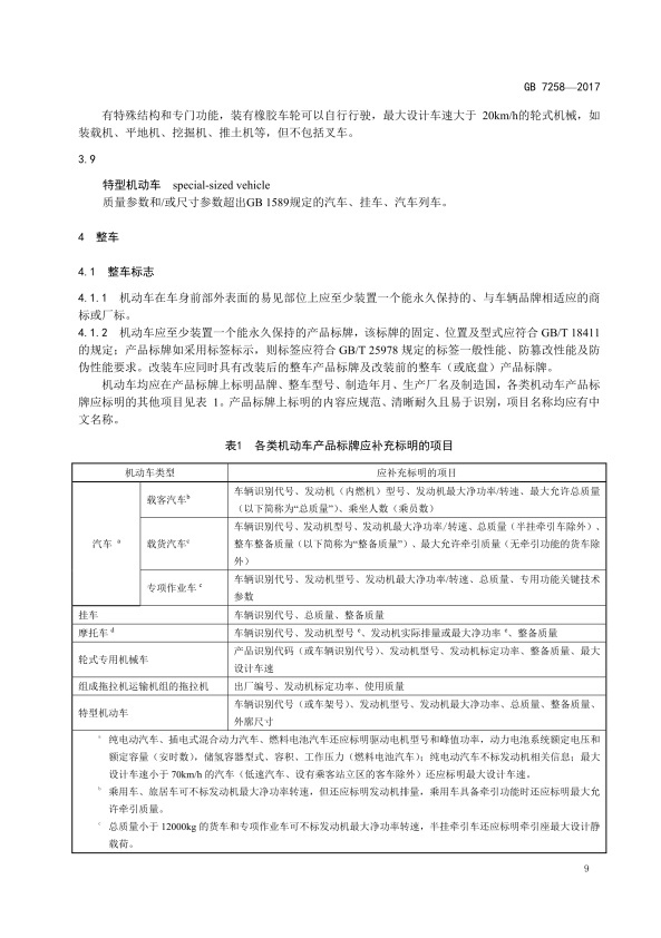 GB7258-2017 机动车运行安全技术条件(图18)