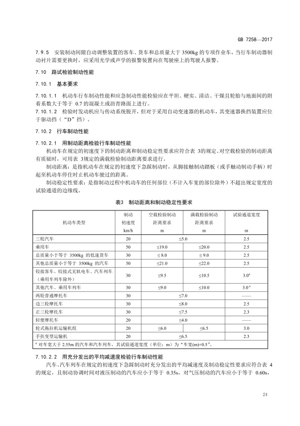 GB7258-2017 机动车运行安全技术条件(图33)
