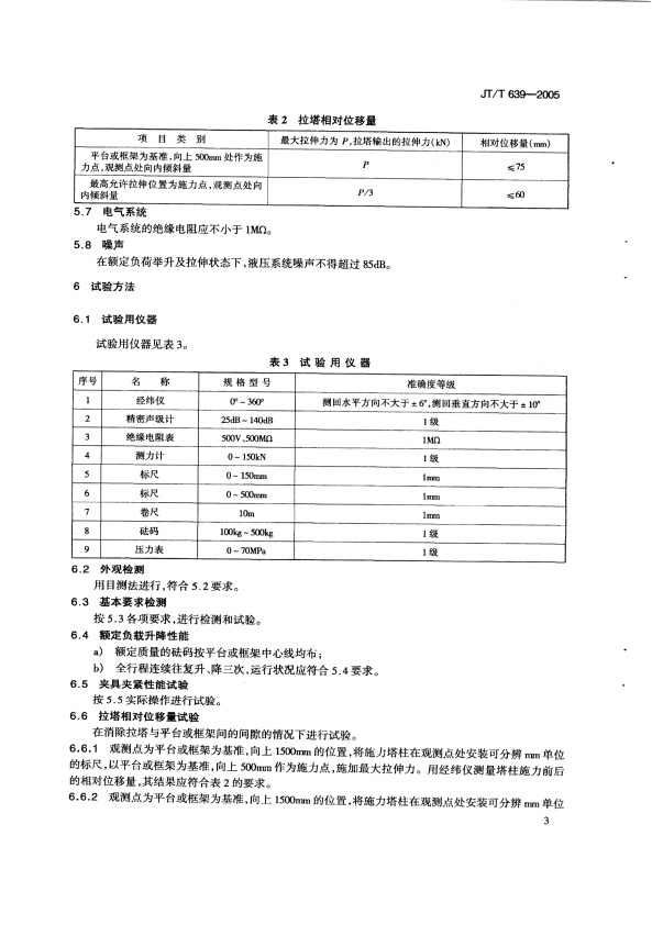 JT-T 639-2005 汽车车体校正机(图6)