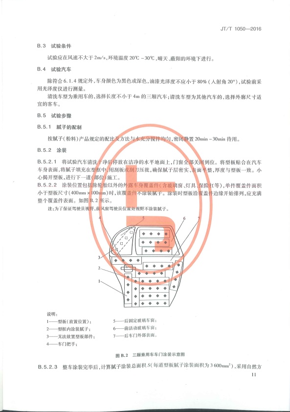 JT-T 1050-2016 汽车外部清洗设备(图14)