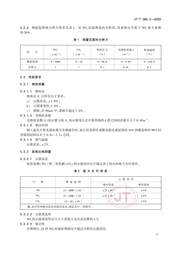 JT-T 386.2-2020 机动车排气分析仪第2部分：压燃式机动车排气分析仪(图7)